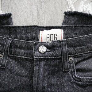 BDG Black Denim Cutoff Shorts – Size 25